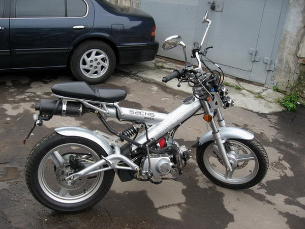 Sachs MADASS 125 РЎ С‡РµР»РѕРІРµРєРѕРј